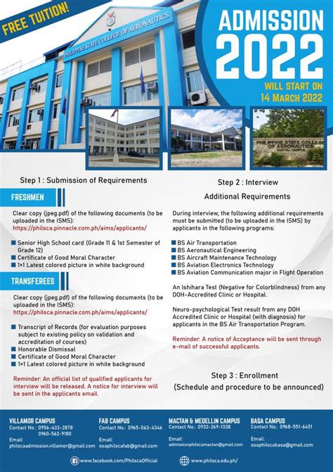 philsca courses offered and tuition fee|Philippine State College of Aeronautics – Mactan Campus: Tuition .